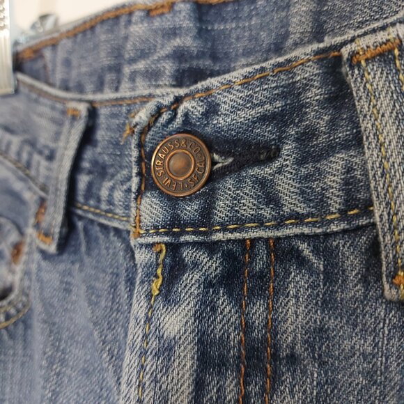 Iconic 505 red tab Levis - Picture 3 of 10